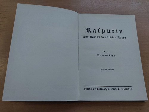 Rasputin der dämon des - rasputin,