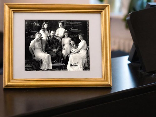 Repro autogramm romanovs - -,