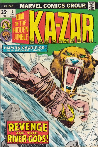 Zar marvel comic 1974 - 7,
