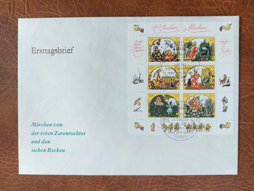 Fdc ddr kleinbogen 2914 19 - fdc,