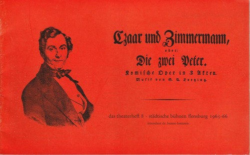 Programmheft albert lortzing - programmheft,