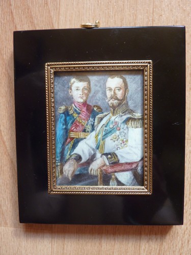 Miniatur gemälde malerei - gemälde, zar